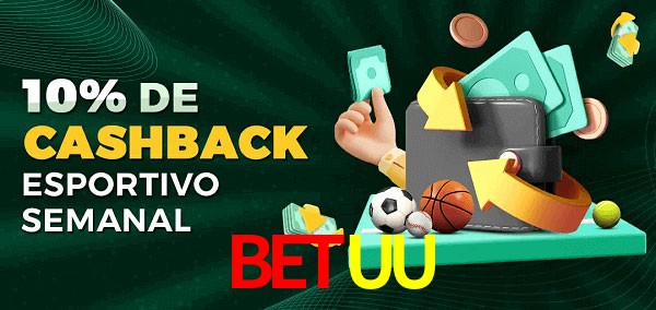 10% de bônus de cashback na BETUU