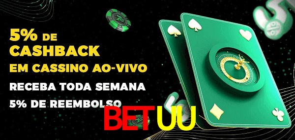 Promoções do cassino ao Vivo BETUU